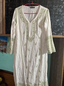 white kurti