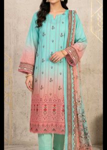 bin seed Ombre Kurta set