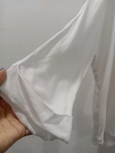 Classic White Oversized Button-Up Shirt