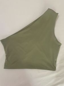 Chic One-Shoulder Ruched Top