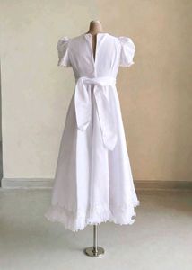 Elegant White Bridal Gown