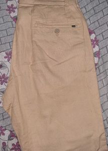 Spykar Men's Biege Pants