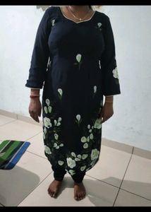 Light Green Floral Dupatta