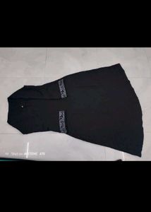 Elegant Black Kurta Set free 🎁