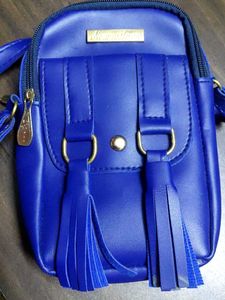 Chic Royal Blue Crossbody Bag