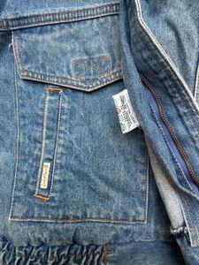 Vintage 90s Jonathan G  Zip-Up Denim Bomber J