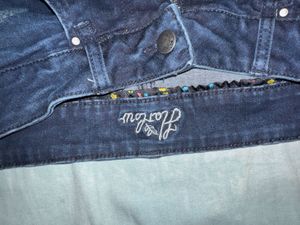 Distressed Denim Shorts