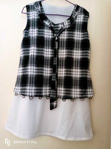 Stylish Plaid Sleeveless Top✨💫💗