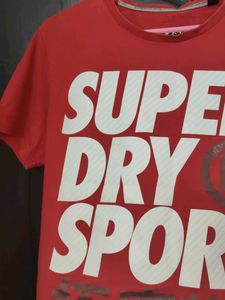 T shirt red colour for men