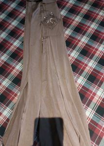 Elegant Rose Gold Saree