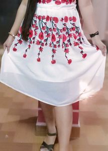 Floral Embroidered Dress