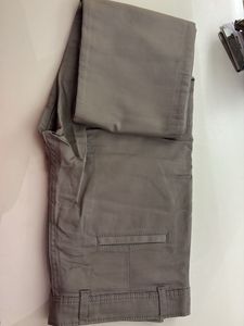 (BRAJ:983) Taupe Casual Pants