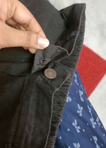 Women's Cotton Cargo (Black)