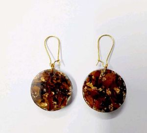 Real Rose Preserved Earrings
