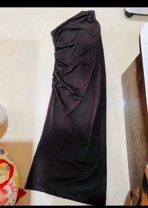 Chic One-Shoulder Ruched Maxi Dress