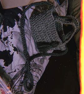 mini handmade tote bag