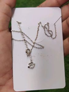 Duck Silver Neckchain