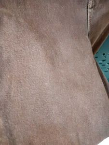 Brown Wide Leg Jeans