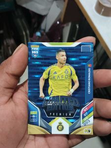 Cristiano Ronaldo Limited Edition Football Card