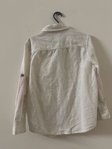 Boy's Stylish Black Button-Down Shirt