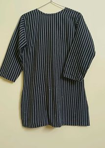 Stylish Striped Kurta Set