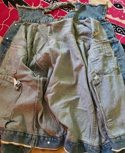 Distressed Denim Jacket