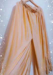 Torqoise Kurta Plazo Set For 38 Bust