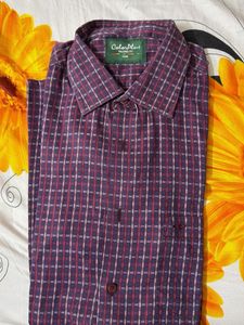 Color Plus Men's Tailored Fit Shirt