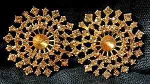 Golden Statement Earrings