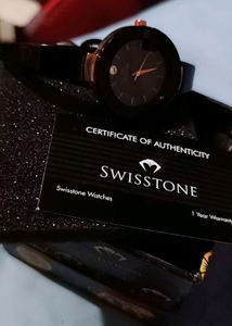 Swistone black edition Watch
