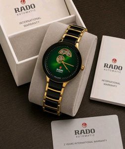 RADO Centrix Automatic Open Heart Watch ⚫⌚✨*