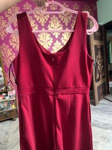 Twenty Dresses Elegant Maroon Burgundy Jumpsuit
