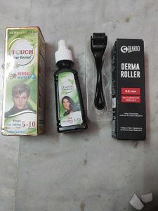Hair Reviver & Derma Roller Kit