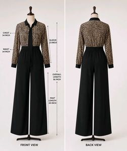 Leopard Print Jumpsuit
