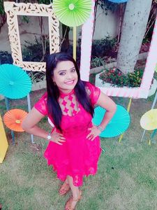 Hot Pink Lace Fit & Flare Dress