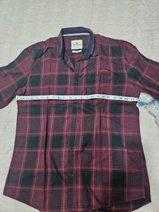 Tom Tailor Rust Color Shirt (Size L)