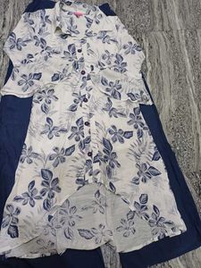 Floral Print Kurta with Pants