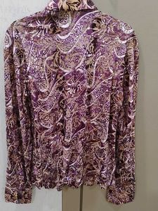Velvety Designer Shirt