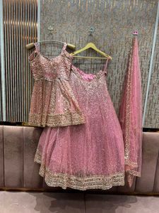🩷✨️Peplum Style Lehga ✨️🩷