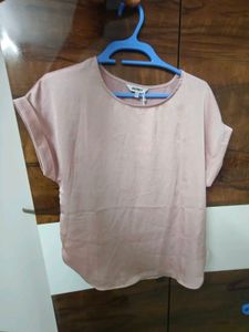 Elegant Pink Satin Top