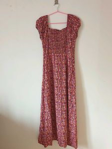 Sunset bloom dress