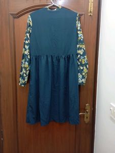 Bohemian Floral Print Gown