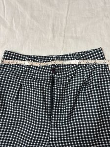 Price Drop ‼️Korean Style Checkered Formal Pant Wi