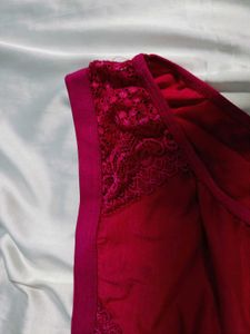 🇳🇿💫🎀Lace Trimmed pink Briefs