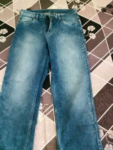 Stylish Blue Jeans &amp; Green Pants