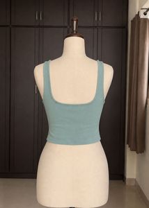 Ribbed Crop Tank Top