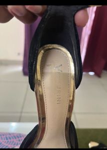 Black &amp; Gold Heels