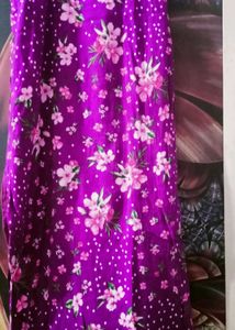 Vibrant Floral Print Kurta Set