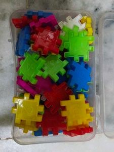 Assorted Colorful Building Blocks
