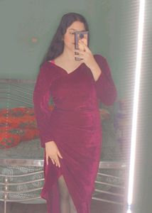 Elegant Velvet Maxi Dress